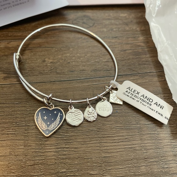Alex and Ani Strength and Protection Rememberance Charm Bracelet - Picture 2 of 3